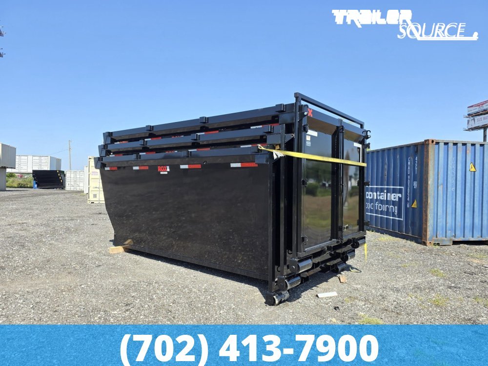 14' Maxx-D Roll Off Dumpster Bin