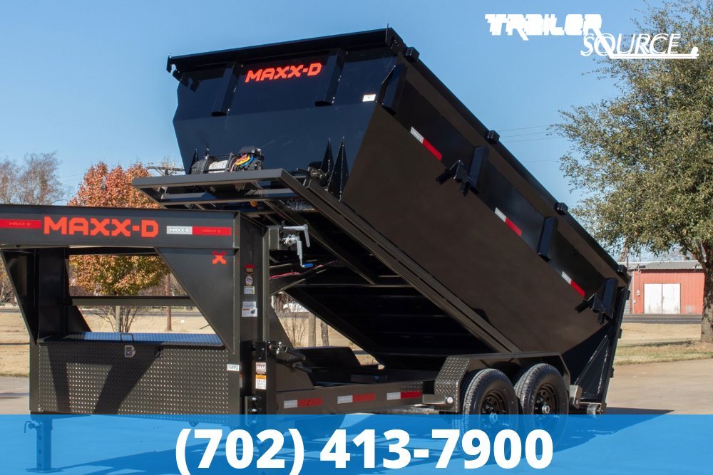 14' Maxx-D Roll Off Dumpster Bin