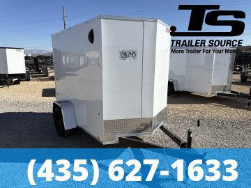 5x8 Pace American Outback Deluxe Enclosed Cargo Trailer - 6'0" Interior - 3.5K GVWR - 16" Cross Member Upgrade