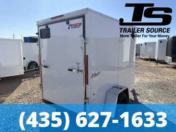 5x8 Pace American Outback Deluxe Enclosed Cargo Trailer - 6'0" Interior - 3.5K GVWR - 16" Cross Member Upgrade