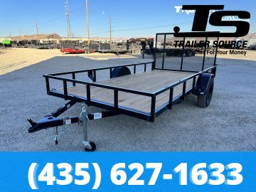 6x12 Built MAX Series ATV Trailer - 3.5K GVWR - Ramp Gate