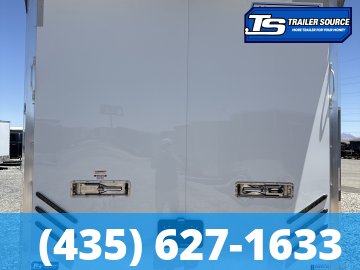 8.5x28 Haulmark Edge Sportsman Pkg Enclosed Car Hauler Trailer - 7'10" Interior - 12K GVWR -