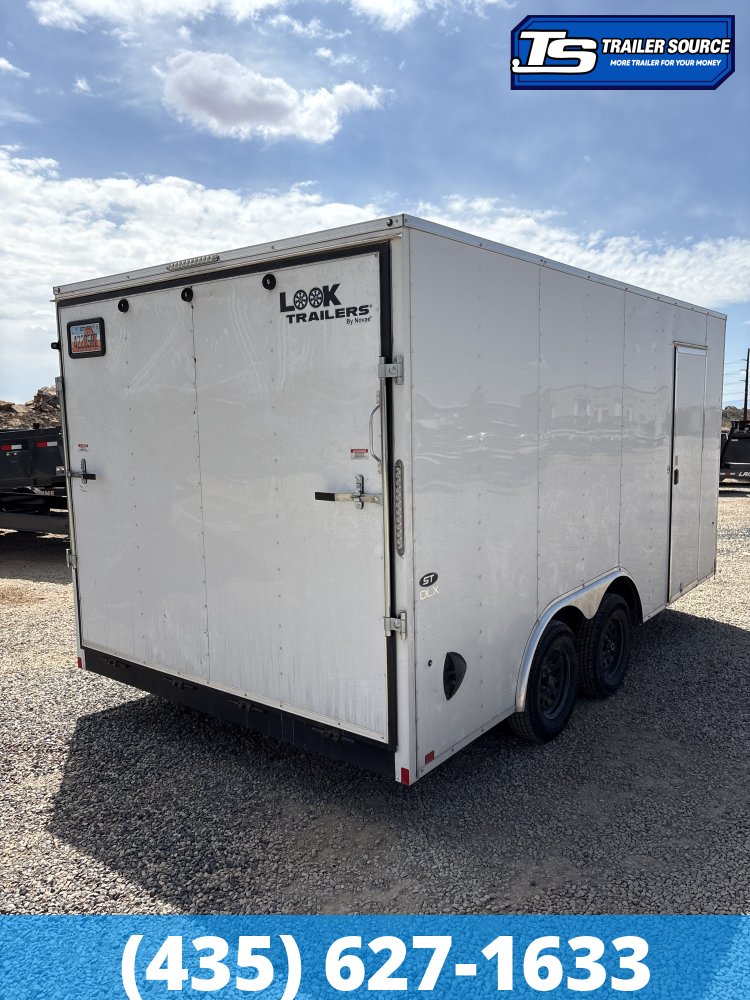 8.5x16 Look ST DLX Enclosed Cargo Trailer - 7K GVWR -