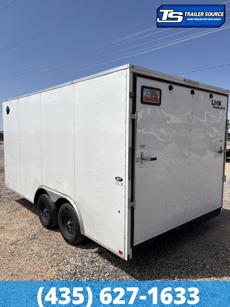 8.5x16 Look ST DLX Enclosed Cargo Trailer - 7K GVWR -