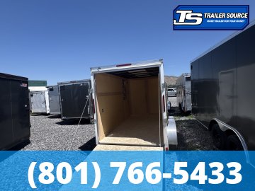 6x12 American Hauler Arrow Enclosed Cargo Trailer - 6'6" Interior - 7K GVWR - Ramp Door