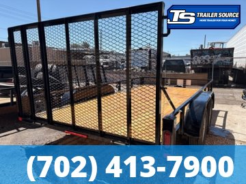 7x14 Echo EA-14-15T Utility Trailer - 7K GVWR - Tire Chocks