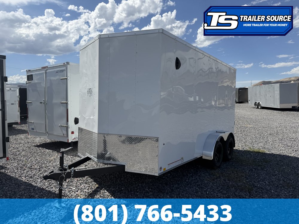 7x14 Look ST DLX Enclosed Cargo Trailer - 7'0" Interior - 7K GVWR - 16" Cross Member Upgrade