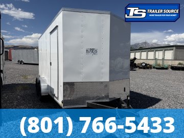 7x14 Look ST DLX Enclosed Cargo Trailer - 7'0" Interior - 7K GVWR - 16" Cross Member Upgrade