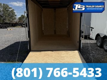 7x14 Look ST DLX Enclosed Cargo Trailer - 7'0" Interior - 7K GVWR - 16" Cross Member Upgrade
