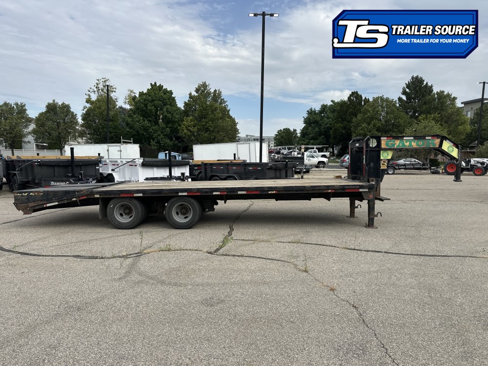 8.5x25 Other Gooseneck Equipment Trailer - 25K GVWR - 10K Axles, HDSS (Hutch) Suspension, Max Ramps