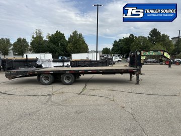 8.5x25 Other Gooseneck Equipment Trailer - 25K GVWR - 10K Axles, HDSS (Hutch) Suspension, Max Ramps