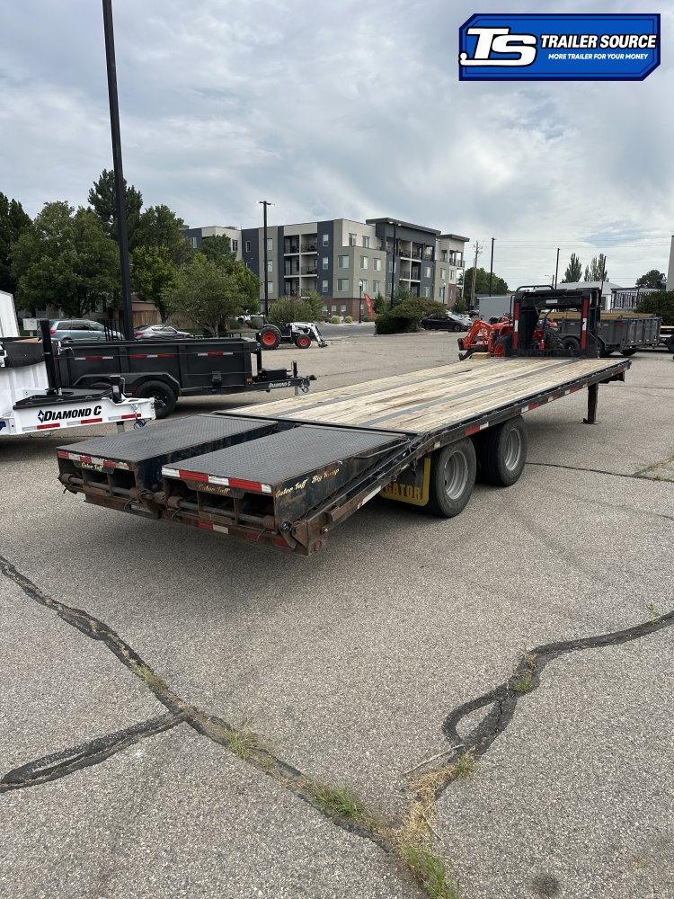 8.5x25 Other Gooseneck Equipment Trailer - 25K GVWR - 10K Axles, HDSS (Hutch) Suspension, Max Ramps