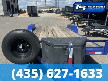 7x20 Innovative XTREME Flatbed Car Hauler Trailer - 10K GVWR - 14 Ply Tires, Dovetail, Tongue Box