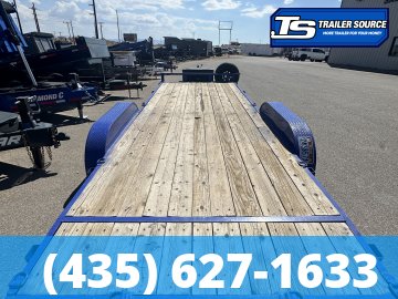 7x20 Innovative XTREME Flatbed Car Hauler Trailer - 10K GVWR - 14 Ply Tires, Dovetail, Tongue Box