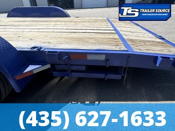 7x20 Innovative XTREME Flatbed Car Hauler Trailer - 10K GVWR - 14 Ply Tires, Dovetail, Tongue Box