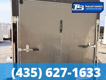 6x12 Interstate ENCLOSED Enclosed Cargo Trailer - 3.5K GVWR - Side Door, Solar Panel, Spare Tire