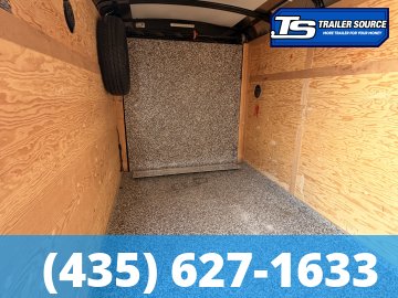 6x12 Interstate ENCLOSED Enclosed Cargo Trailer - 3.5K GVWR - Side Door, Solar Panel, Spare Tire