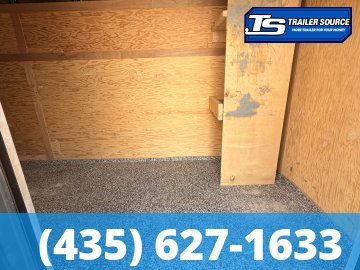 6x12 Interstate ENCLOSED Enclosed Cargo Trailer - 3.5K GVWR - Side Door, Solar Panel, Spare Tire