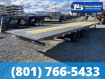 8.5x32 Diamond C FMAX-HDT 212 Pacesetter Pkg Pacesetter Pkg Gooseneck Hydraulic Dovetail Equipment Trailer - 25.9K GVWR - Hydraulic Disc Brakes, Hydraulic Jack(s), Solar Panel