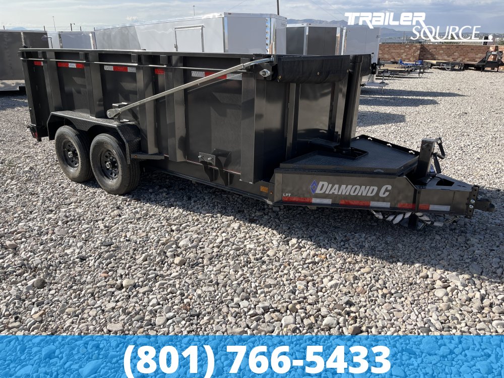 7x14 Diamond C LPT 15K 44" Sides Dump