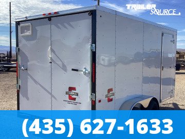 7x14 Charmac Atlas 6'6" Interior 7K Enclosed Cargo