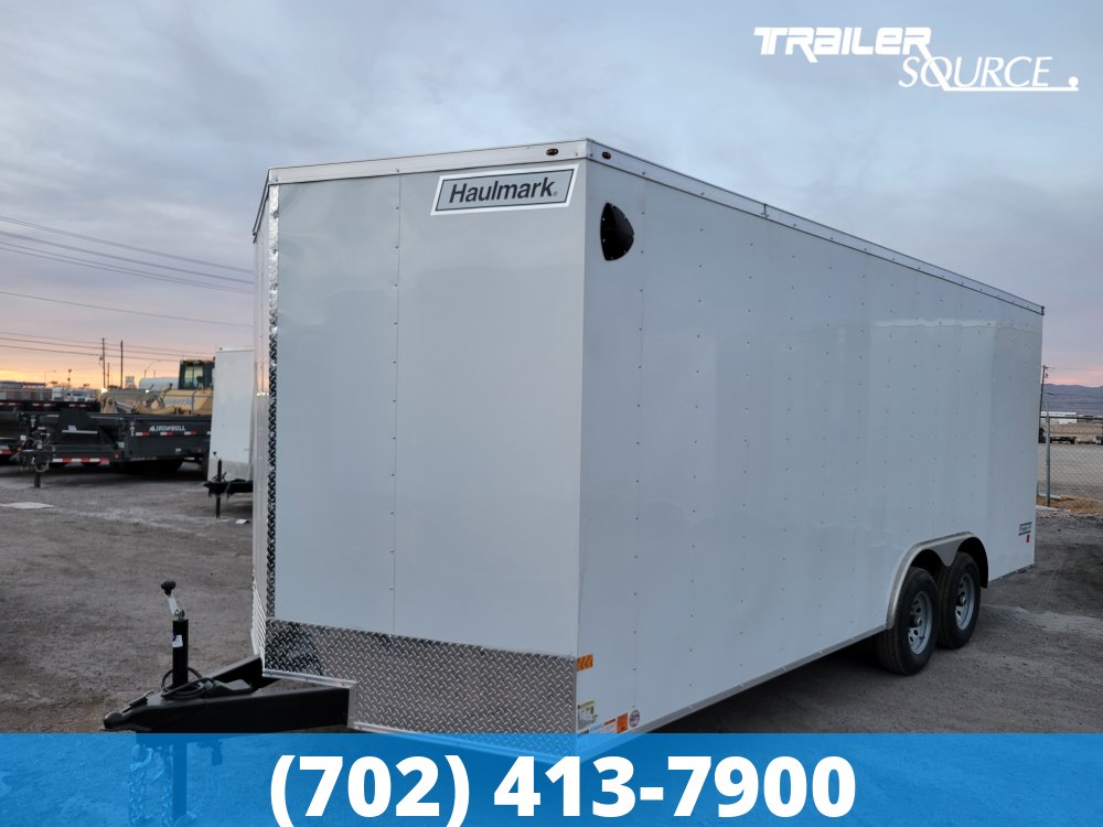 8.5x20 Haulmark Passport 7'0" Interior 7K Tandem Axle Enclosed Cargo Trailer