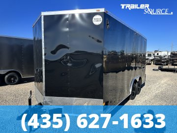 8.5x16 Wells Cargo Fast Trac Deluxe 7'0" Interior 7K Tandem Axle Enclosed Cargo