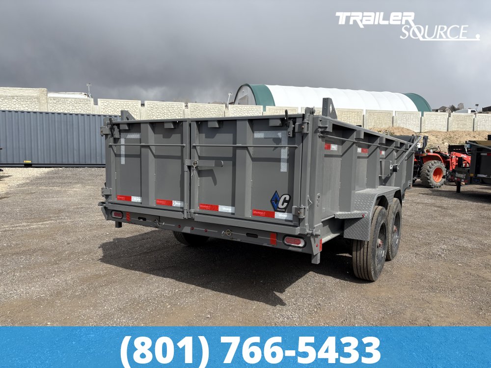 7x16 Diamond C LPT Telescopic Dump 23K 32" Sides Dump