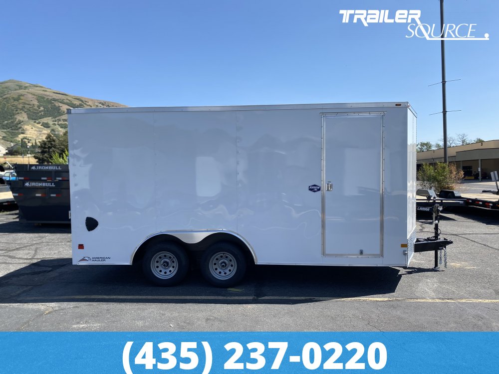 8.5x16 American Hauler Arrow Deluxe 7'0" 7K Tandem Axle Enclosed Cargo