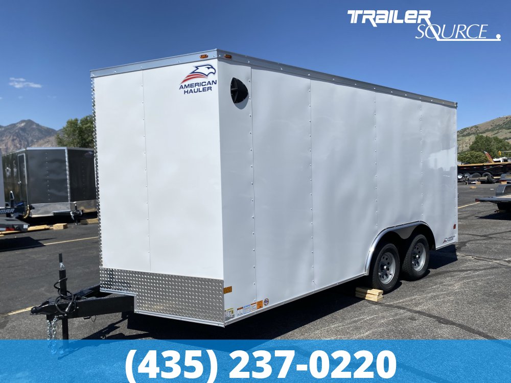 8.5x16 American Hauler Arrow Deluxe 7'0" 7K Tandem Axle Enclosed Cargo