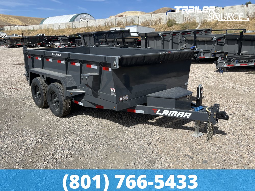 6.5x12 Lamar DM 10.4K Dump Trailer