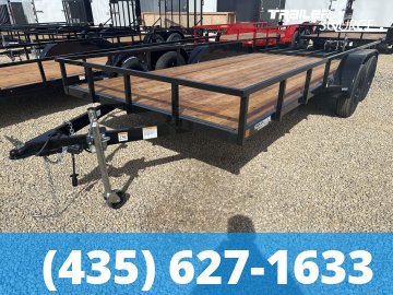 7x18 Built MAX Series Tandem Axle Utility