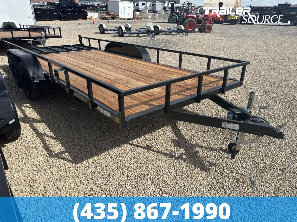 7x18 Built MAX Series Tandem Axle Utility