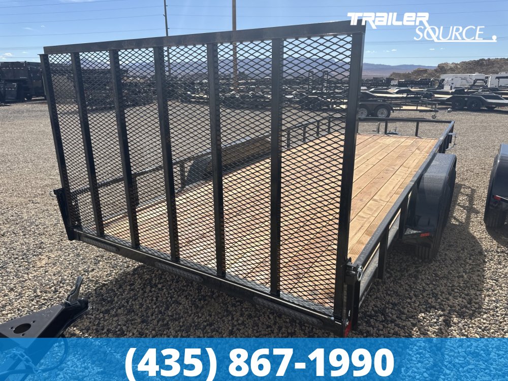 7x18 Built MAX Series Tandem Axle Utility
