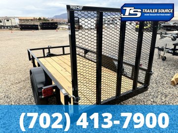 5x10 Top Hat Derby SR Utility Trailer - 3.5K GVWR