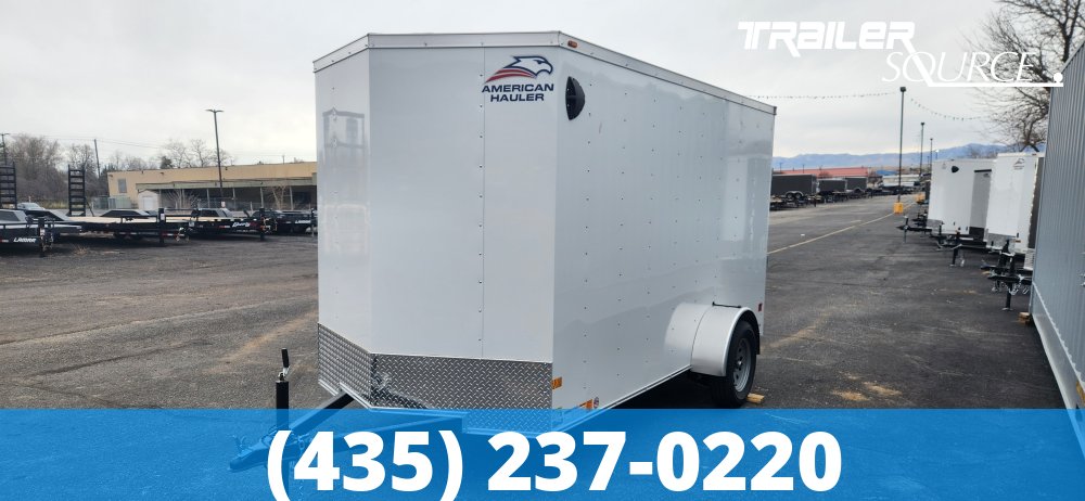6x12 American Hauler Arrow Single Axle Enclosed Cargo