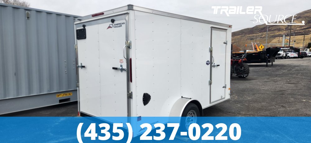 6x12 American Hauler Arrow Single Axle Enclosed Cargo