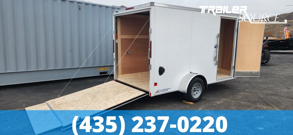 6x12 American Hauler Arrow Single Axle Enclosed Cargo