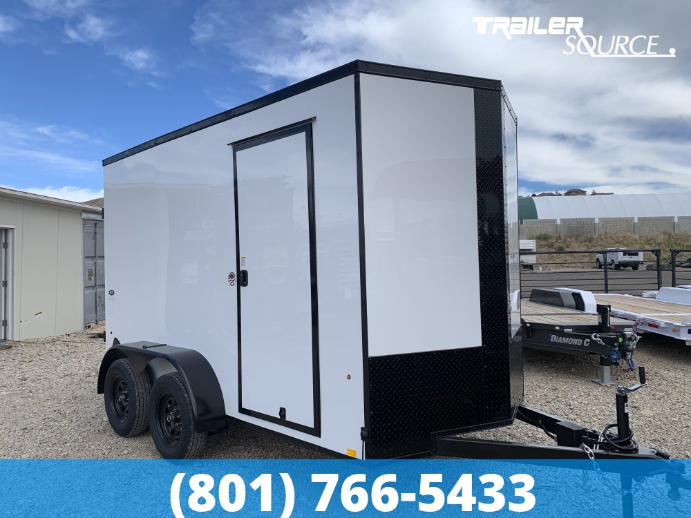 6x12 Look ST DLX 6'6" Interior 7K Tandem Axle Enclosed Cargo