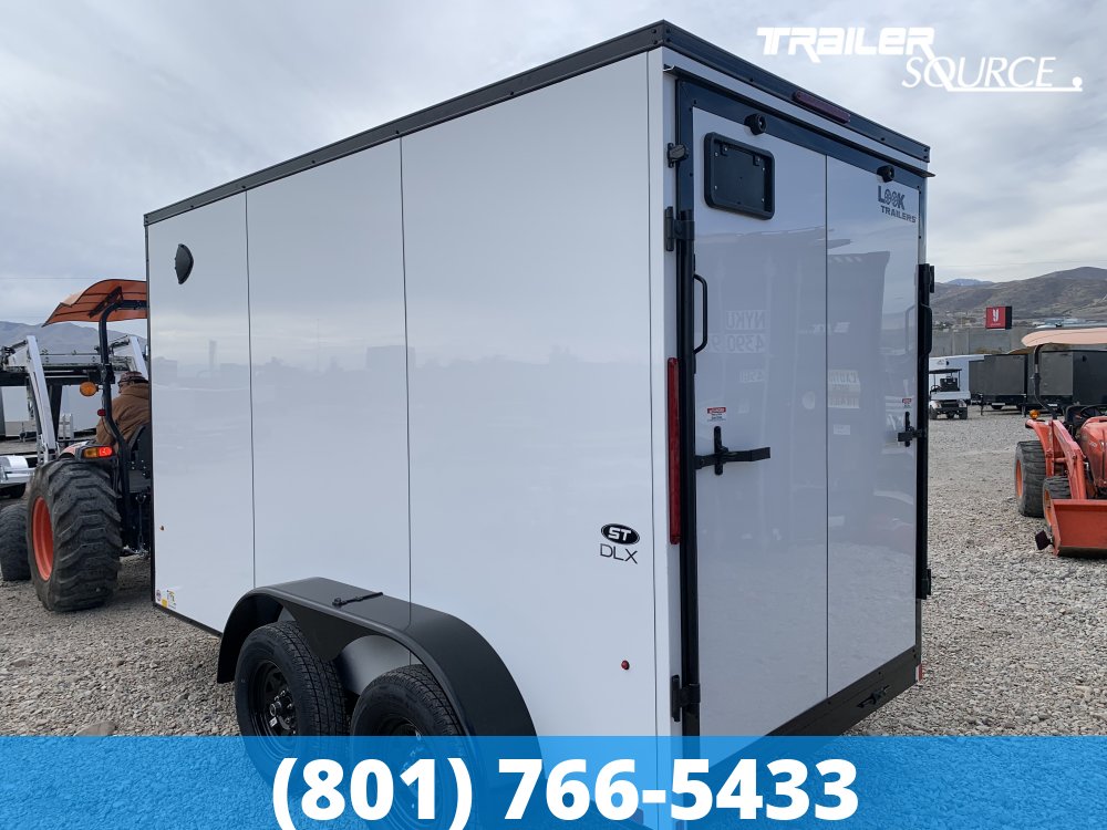 6x12 Look ST DLX 6'6" Interior 7K Tandem Axle Enclosed Cargo