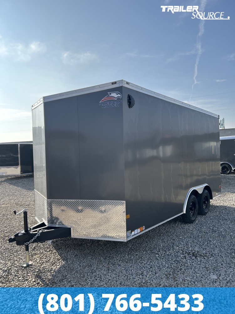 8.5x16 American Hauler Night Hawk Enclosed Cargo