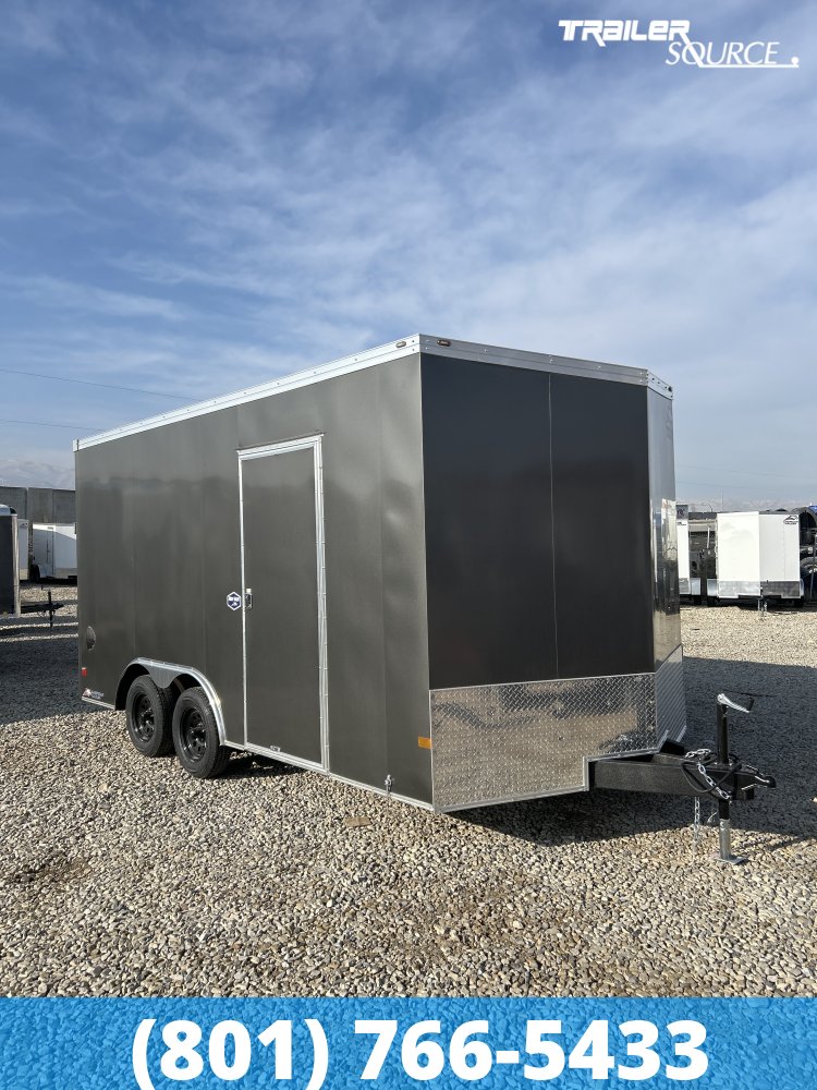 8.5x16 American Hauler Night Hawk Enclosed Cargo Trailer - 7'6" Interior - 7K GVWR Dovetail