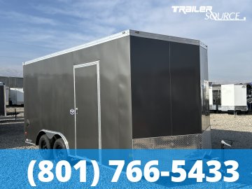 8.5x16 American Hauler Night Hawk Enclosed Cargo Trailer - 7'6" Interior - 7K GVWR Dovetail