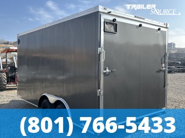 8.5x16 American Hauler Night Hawk Enclosed Cargo Trailer - 7'6" Interior - 7K GVWR Dovetail