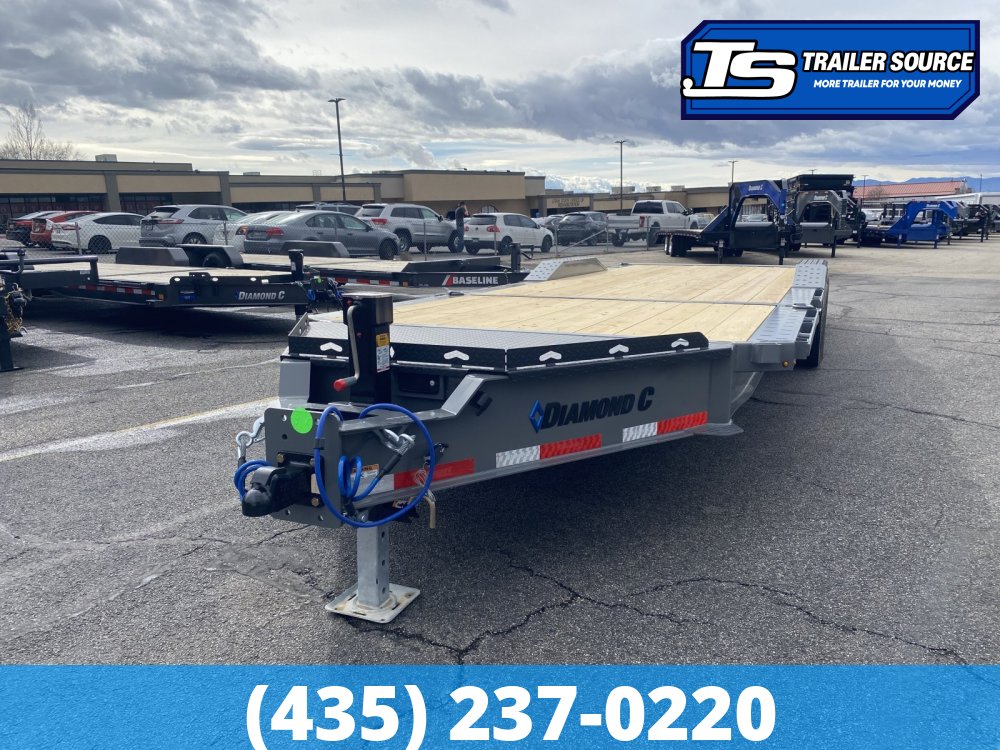 8.5x24 Diamond C HXD 208 Wide Body w/ Drive Over Fenders Tilt