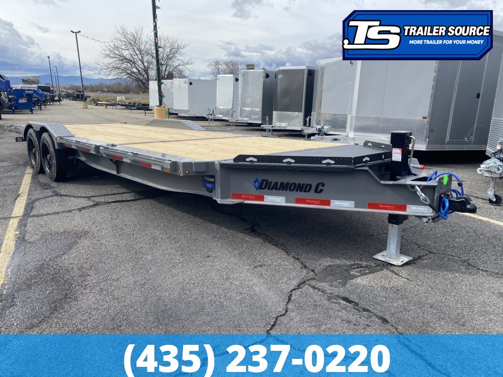 8.5x24 Diamond C HXD 208 Wide Body w/ Drive Over Fenders Tilt