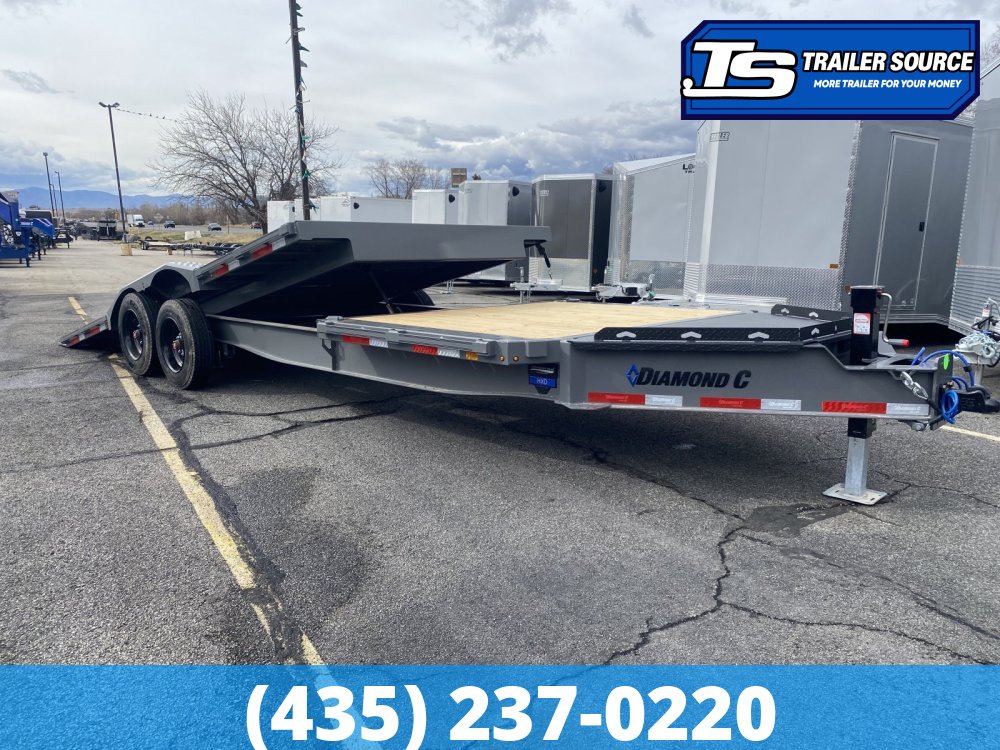 8.5x24 Diamond C HXD 208 Wide Body w/ Drive Over Fenders Tilt