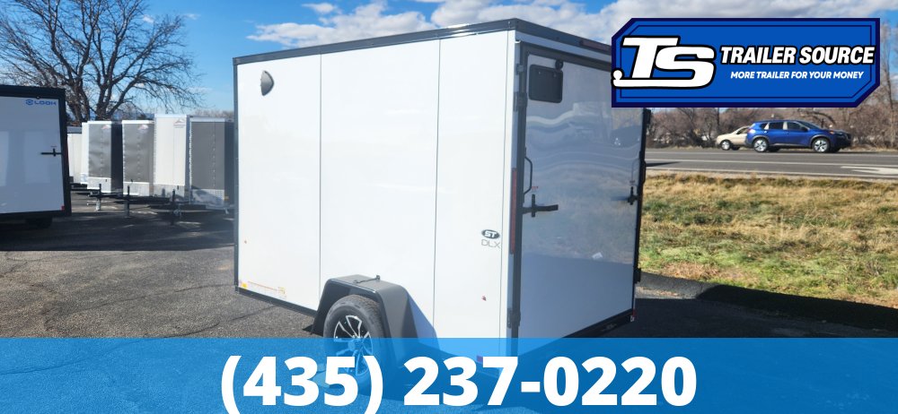 6x10 Look ST DLX Enclosed Cargo Trailer - 6'0" Interior - 3.5K GVWR - Alloy Wheels, Black Out Package