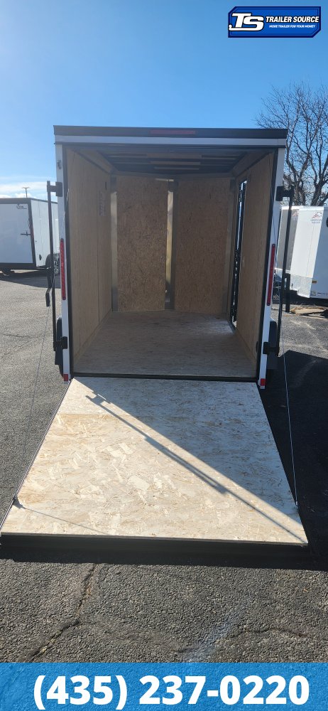 6x10 Look ST DLX Enclosed Cargo Trailer - 6'0" Interior - 3.5K GVWR - Alloy Wheels, Black Out Package