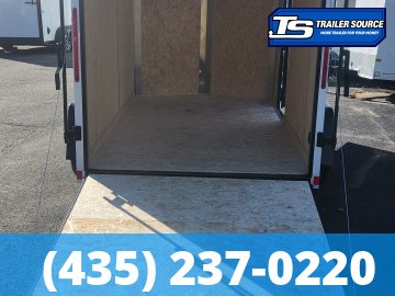 6x10 Look ST DLX Enclosed Cargo Trailer - 6'0" Interior - 3.5K GVWR - Alloy Wheels, Black Out Package